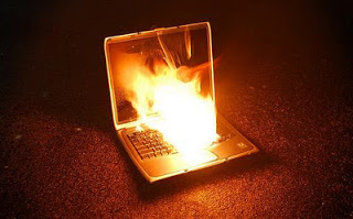 Lithium ion battery fire