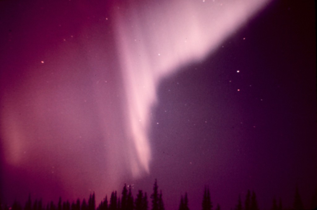 Aurora borealis in Alaska